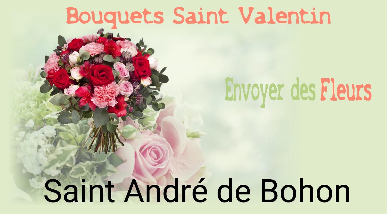 Roses de Saint-Valentin livrées à Saint-André-de-Bohon